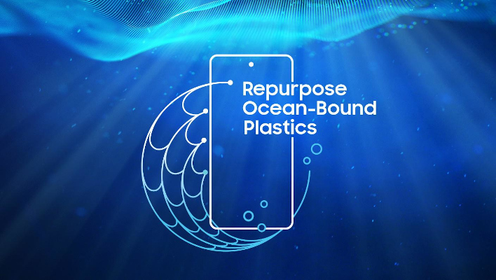Samsung materiale plastice din ocean reutilizate Galaxy