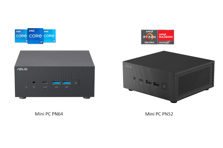 ASUS Mini PC PN64 și ASUS Mini PC PN52