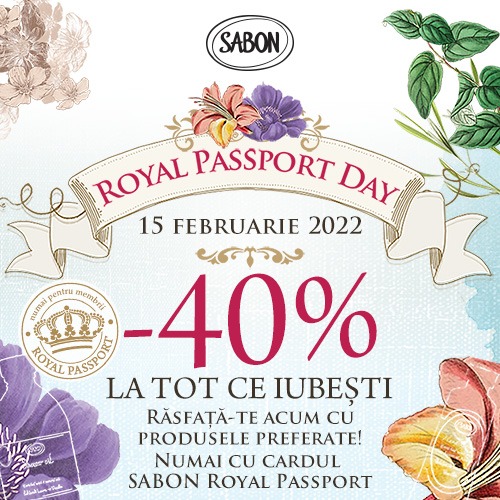 SABON Royal Passport Day 2022