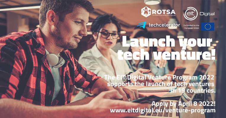 Techcelerator aduce în România Venture Program, un program de pre-accelerare oferit de EIT Digital