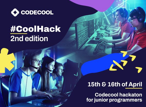 Codecool deschide înscrierile pentru CoolHack2, hackathonul pentru programatori juniori, cu premii de peste 5000 EUR