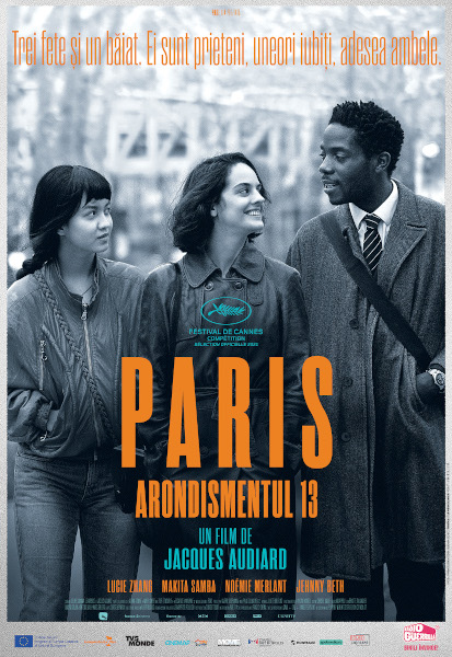 „Paris, Arondismentul 13”, noul film al lui Jacques Audiard, din 11 martie în cinema