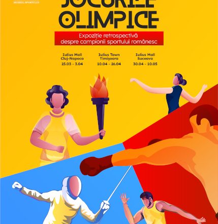 O panoramă emoționantă a participării României la Jocurile Olimpice va fi prezentată în cadrul unei expoziții itinerante în această primăvară, în Cluj-Napoca, Timișoara și Suceava