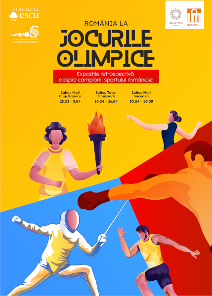 O panoramă emoționantă a participării României la Jocurile Olimpice va fi prezentată în cadrul unei expoziții itinerante în această primăvară, în Cluj-Napoca, Timișoara și Suceava