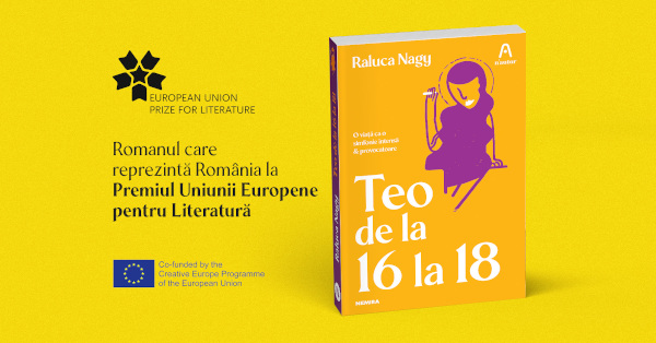 Raluca Nagy reprezintă România la Premiul Uniunii Europene pentru Literatură (EUPL)