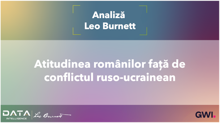 Analiză Leo Burnett: Atitudinea românilor față de conflictul ruso-ucrainean