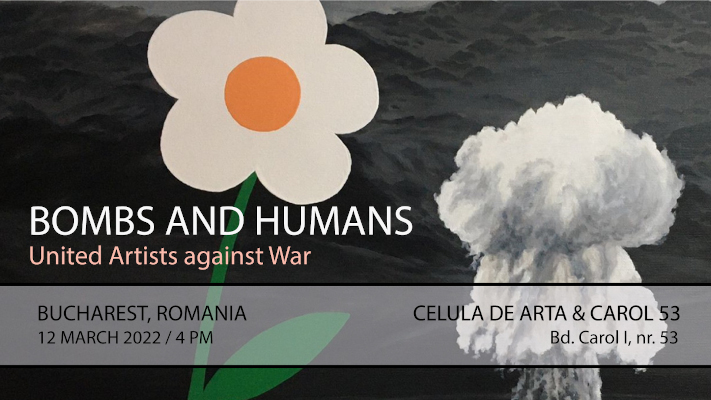 Peste 65 de artiști militează împotriva războiului la Celula de Artă