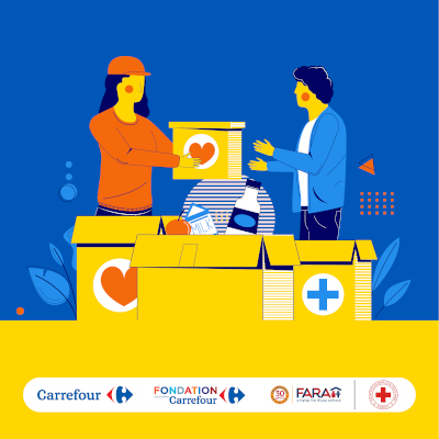 Carrefour România donează peste 270 tone de produse către Crucea Roșie Română și Fundația FARA pentru refugiații ucraineni