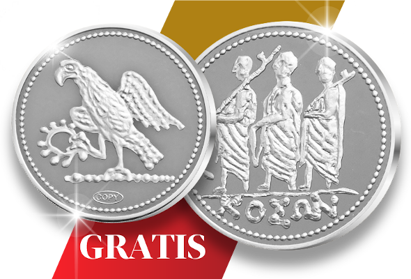 Casa de Monede lansează o replică a KOSON-ului, celebra monedă dacică acum interzisă