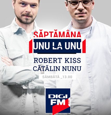 Digi FM lansează emisiunea „Săptămâna unu la unu” cu Robert Kiss și Cătălin Nunu