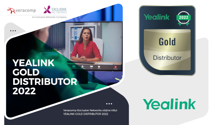 Veracomp-Exclusive Networks YEALINK GOLD DISTRIBUTOR 2022