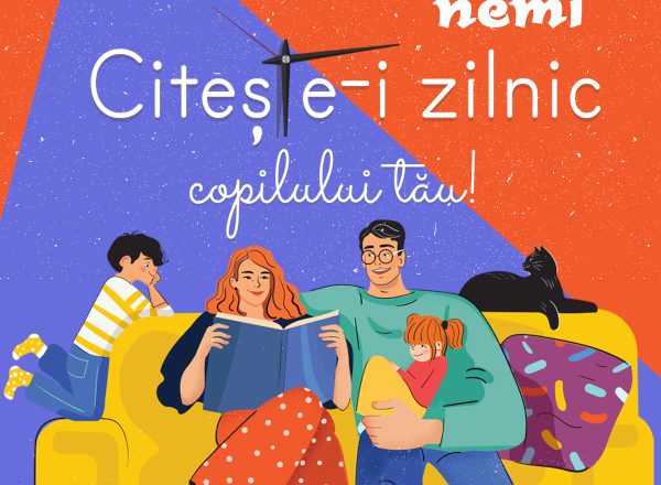Editura Nemi dă startul campaniei Citește-i zilnic copilului tău!