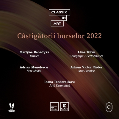 Câștigătorii burselor Classix in Art – 5000 euro pentru proiecte artistice
