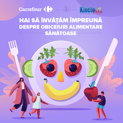 Asociația KinetoBebe și Carrefour România lansează un proiect ce pune în vizor sănătatea celor mici
