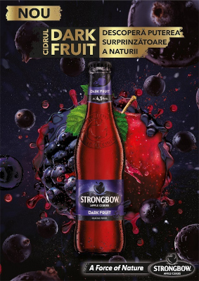 Noul Strongbow Dark Fruit® te invită descoperi puterea surprinzătoare a naturii