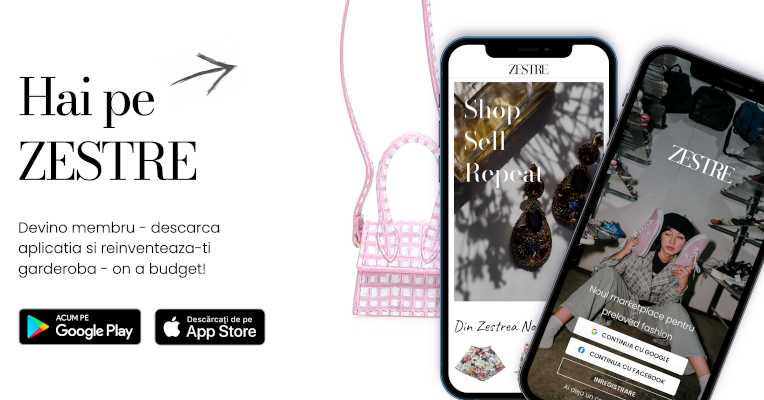 Zestre, o aplicație românească de modă pre-owned