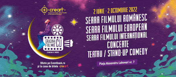 Pe 2 iunie se redeschide Grădina cu Filme – Cinema & More din Piața Alexandru Lahovari nr. 7