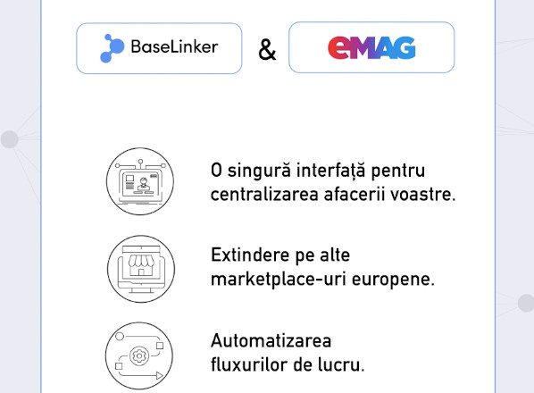 BaseLinker anunță parteneriatul cu eMAG Marketplace