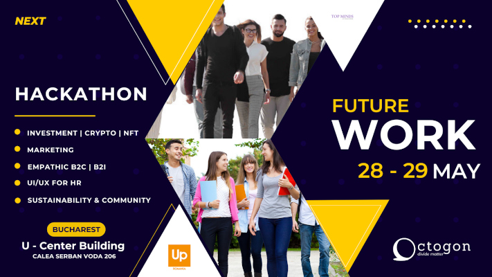 Up România dă startul soluțiilor creative la hackathon-ul inovației „Future Work”