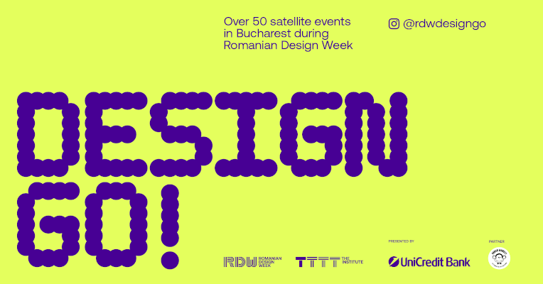 Bucureștiul devine capitala designului românesc prin evenimentele din programul Design GO! din cadrul Romanian Design Week 2022