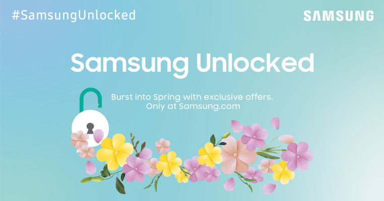 Samsung prezintă Samsung Unlocked – o săptămână cu oferte exclusive de primăvară