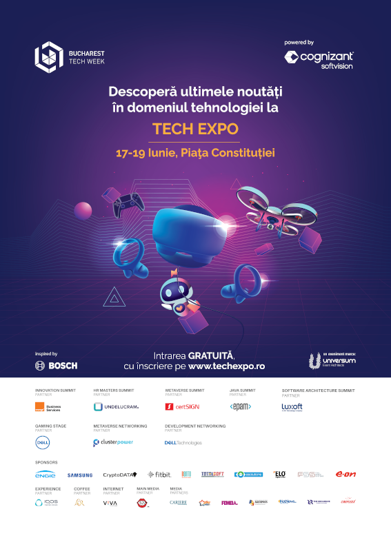 Bucharest Tech Week 2022 Piata Constitutiei
