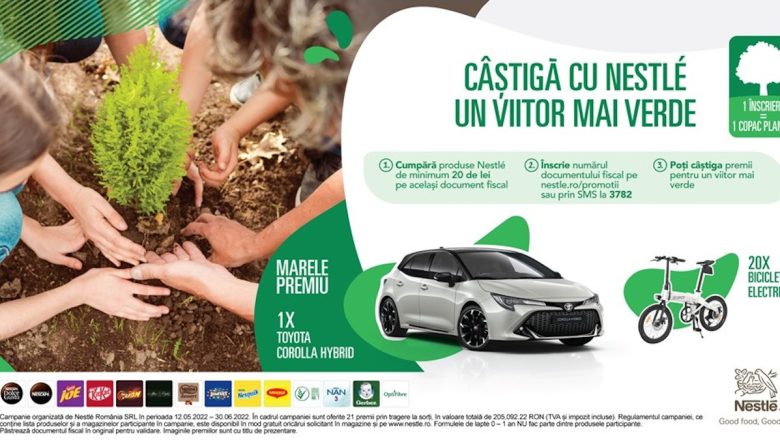 Gesturi mici pentru un viitor mai verde cu Nestlé România și Mercury360