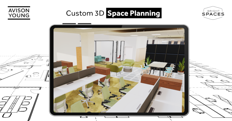 Bright Spaces planificare spatii birouri 3d
