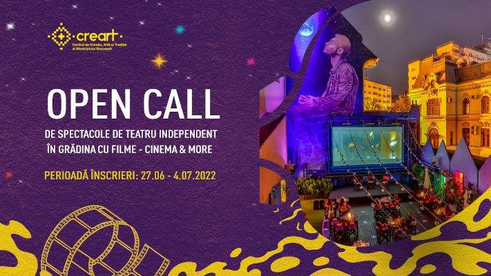 open call CREART – Centrul de Creație Artă și Tradiție al Municipiului București pentru teatru