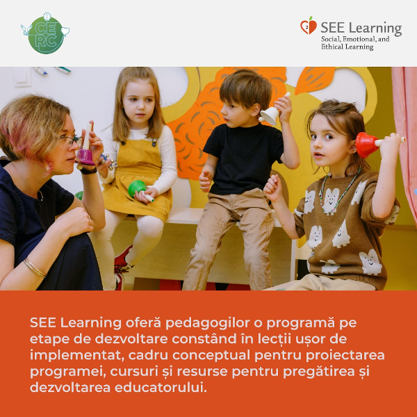 Programul SEE Learning™ rima inițiativă gratuită din România de a introduce educația socio-emoțională în sistemul de învățământ