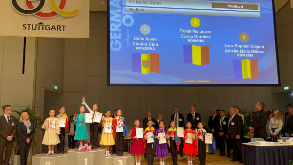 Weekend de aur și pe ringul de dans: Aur pentru România la cea mai mare competiție de dans sportiv la nivel mondial