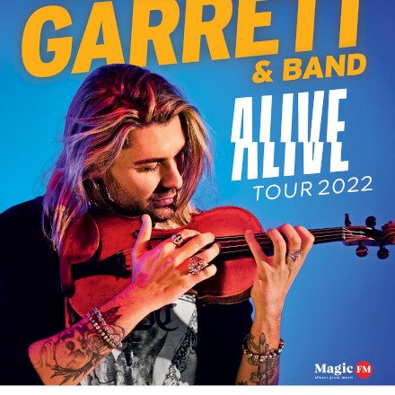 În septembrie, David Garrett prezintă concertul „ALIVE” în premieră la BT Arena din Cluj-Napoca și pe scena Sălii Palatului din București