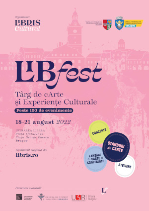 LibFest – sărbătoarea dedicată literaturii, artei și muzicii – are loc offline cu 4 zile de maraton cultural, în Brașov, în perioada 18-21 august