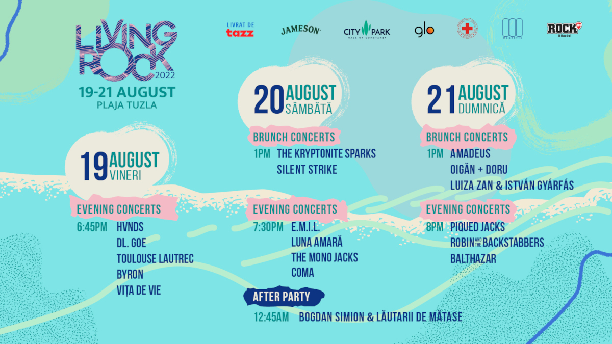 Plaja Tuzla va găzdui în acest weekend singurul festival de rock alternativ de la mare – Living Rock