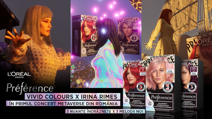 L'Oreal Paris Preference Vivid Colours X Irina Rimes