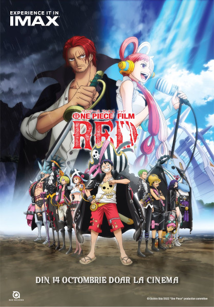 One Piece Film Red se va vedea în România înainte de lansarea în SUA