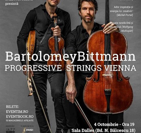 Concerte extraordinare Duo BartolomeyBittmann @București & Cluj-Napoca