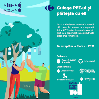 Carrefour lansează cea de-a patra ediție a campaniei Plata cu PET
