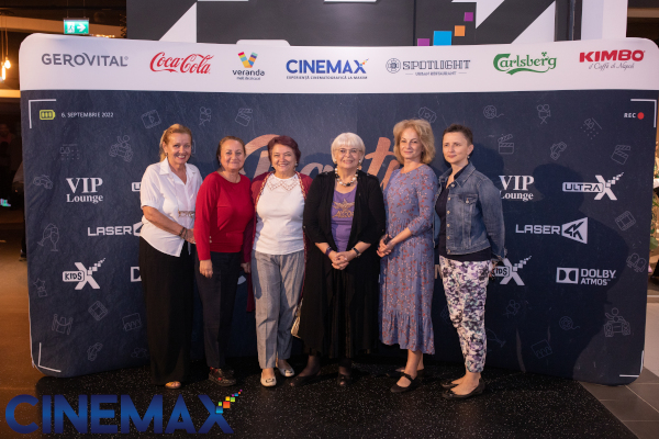 Cinemax România, gazda unei petreceri ca în filme: vedetele s-au bucurat de o seară specială în culisele cinematografului din Veranda