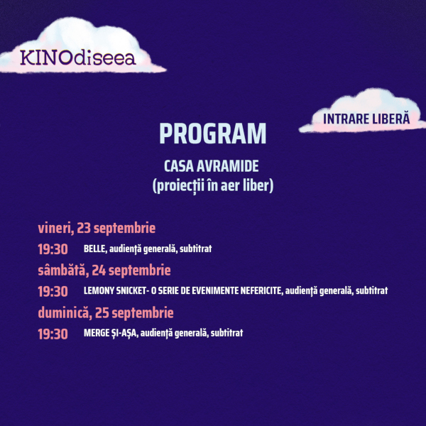 KINOdiseea - Festivalul internațional de film pentru publicul tânăr Tulcea