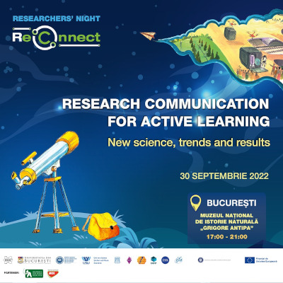 Noaptea Cercetătorilor ReCoNnect 2022 la Muzeul Antipa