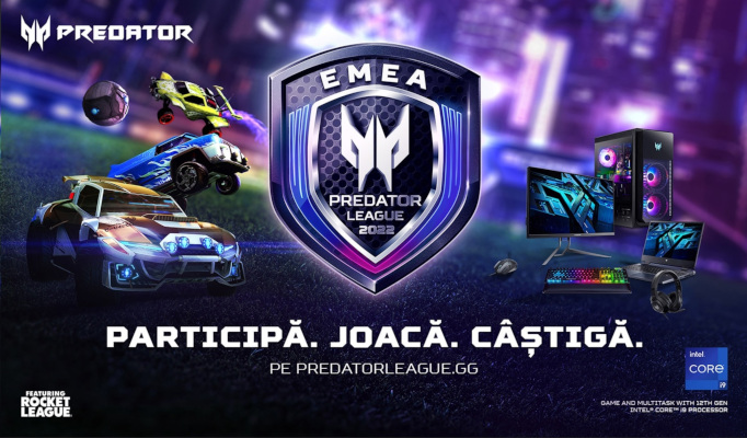 Acer lansează turneul de eSports EMEA Predator League 2022 pentru fanii Rocket League