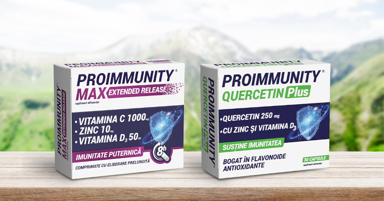 Proimmunity Max Extended Release și Proimmunity Quercetin Plus