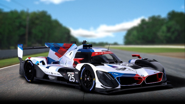 Colaborare cu iRacing: BMW M Motorsport este primul producător care lansează versiunea virtuală a noului său prototip LMDh