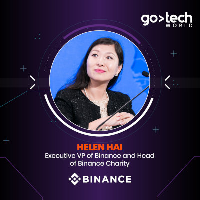 Helen Hai – Vicepreședinte Executiv Binance si Director Binance Charity