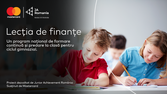 Mastercard România Junior Achievement România Lecția de finanțe