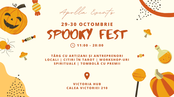 Apolla Events vă invită la Spooky Fest