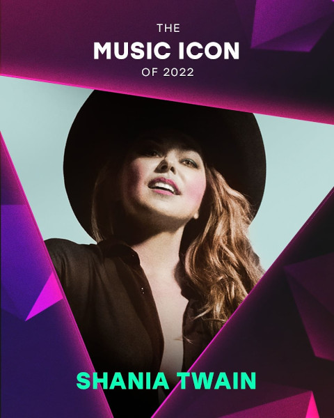 Artista premiată cu Grammy, Shania Twain va primi distincția “Music Icon” la Gala People’s Choice Awards 2022