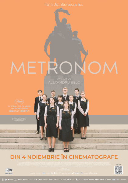 METRONOM va putea fi văzut din 4 noiembrie în peste 45 de cinematografe din 27 de orașe din țară