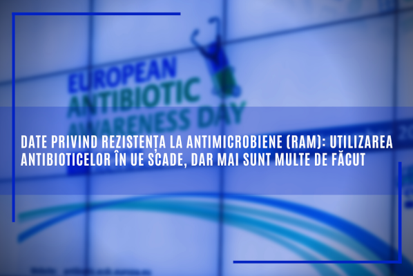 Date privind rezistența la antimicrobiene (RAM): utilizarea antibioticelor în UE scade, dar mai sunt multe de făcut